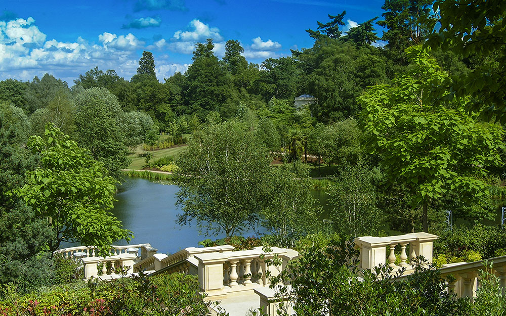 Landscape design at Harewood