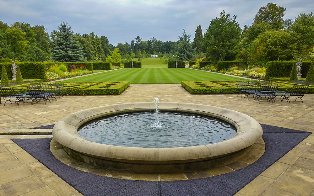 Landscape design at Harewood