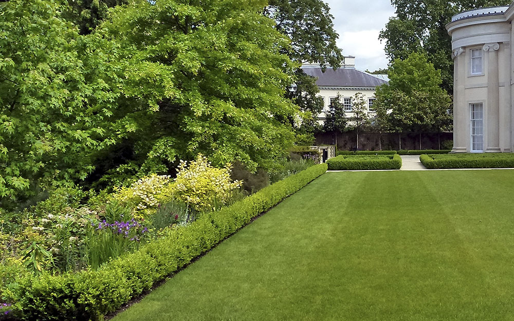 Landscape design at Hanover Lodge London