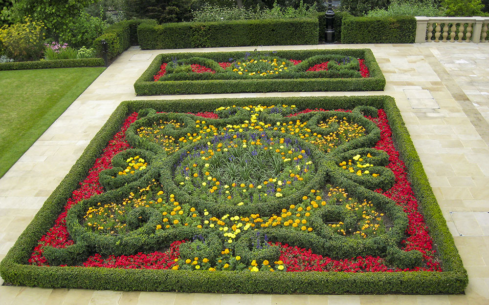 Landscape design at Hanover Lodge London