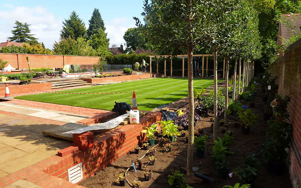 Garden design projects - landscape architects