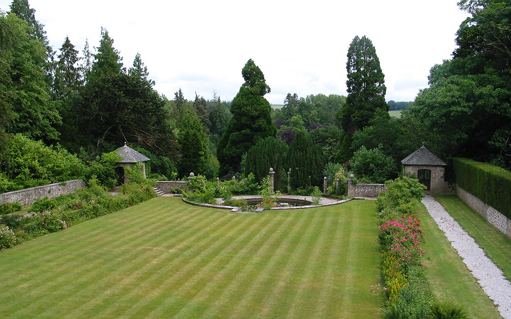Conservation of Grade 1 registered gardens, Wood Estate Devon