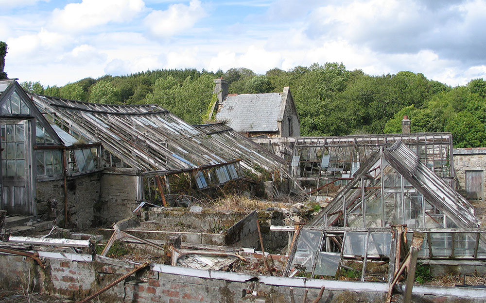 Conservation of Grade 1 registered gardens, Wood Estate Devon