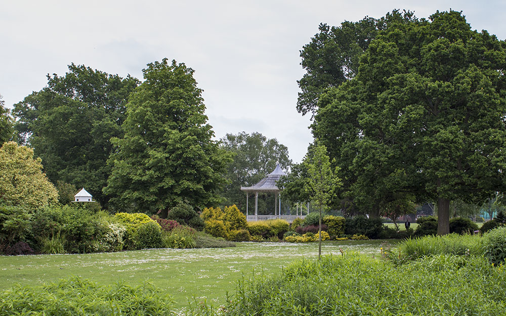 landscape restoration Vivary and Wellington Parks Somerset. heritage lottery funded.