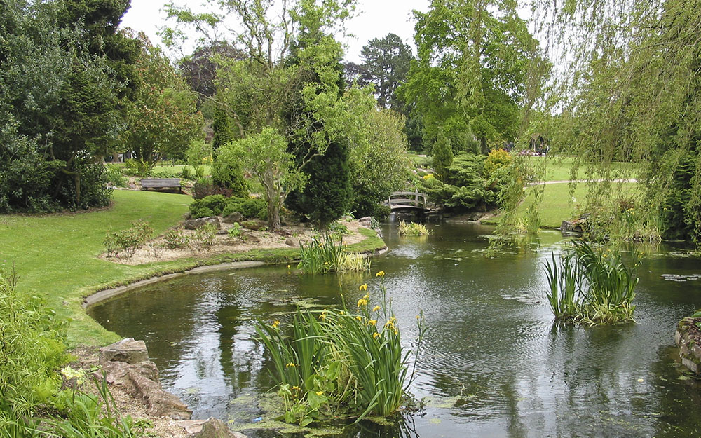 landscape restoration Vivary and Wellington Parks Somerset. heritage lottery funded.