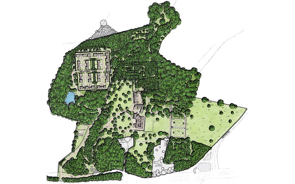 Historic Landscape Survey and Expert Landscape Witness at Coleorton Hall Leicestershire Planning Inquiry