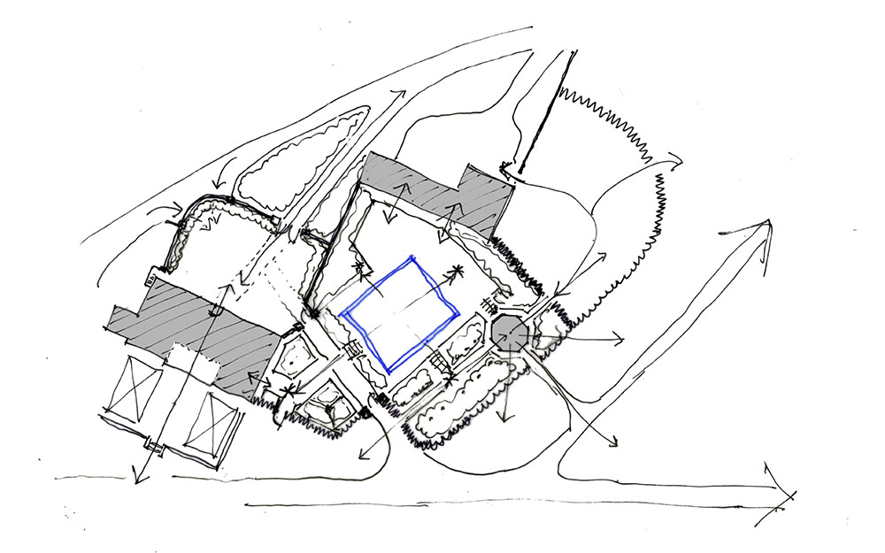Initial concept - Landscape design